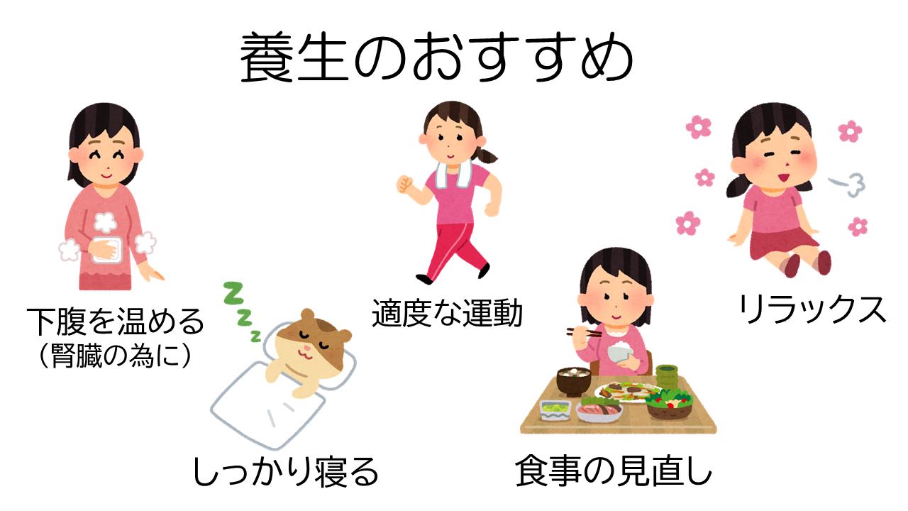 養生のすすめ－腎肝編