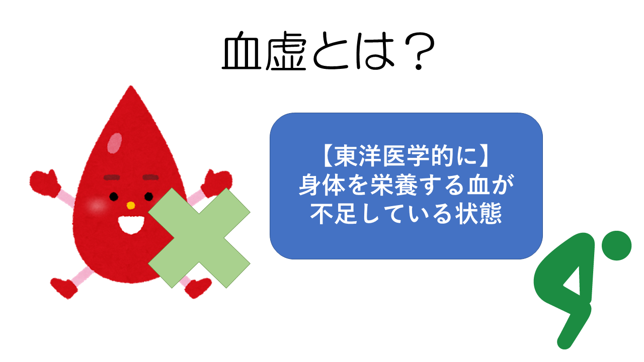 血虚の説明
