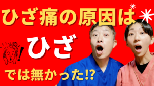 Read more about the article 【Youtube】膝痛の原因は、実は膝じゃ無かった⁉