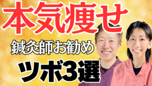 Read more about the article 【ﾀﾞｲｴｯﾄ】本気痩せのツボ3選-鍼灸師お勧め