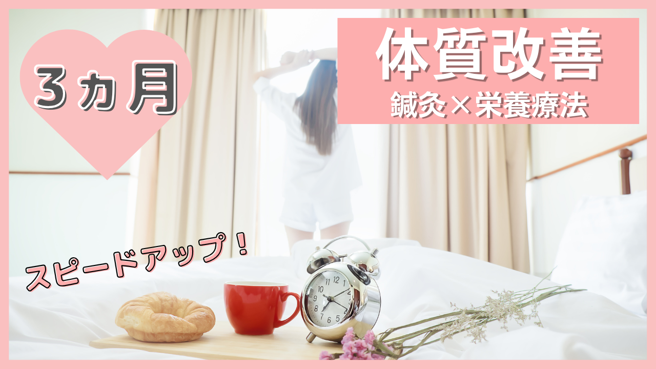 体質改善3か月コース