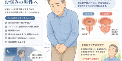 伊勢市で前立腺肥大にお悩みの方へ｜排尿の悩みだけでなく身体全体を見る鍼灸