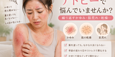 伊勢市でアトピーにお悩みの方へ｜皮膚だけでなく身体全体を見る鍼灸