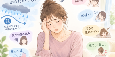 伊勢市で気圧変化による不調にお悩みの方へ｜自律神経から身体全体を整える鍼灸